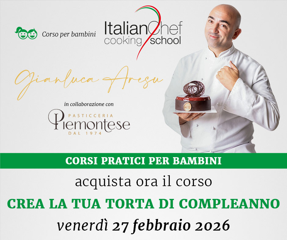 CREA LA TUA TORTA DI COMPLEANNO per bambini con il Maestro Gianluca Aresu - 27 febbraio 2026