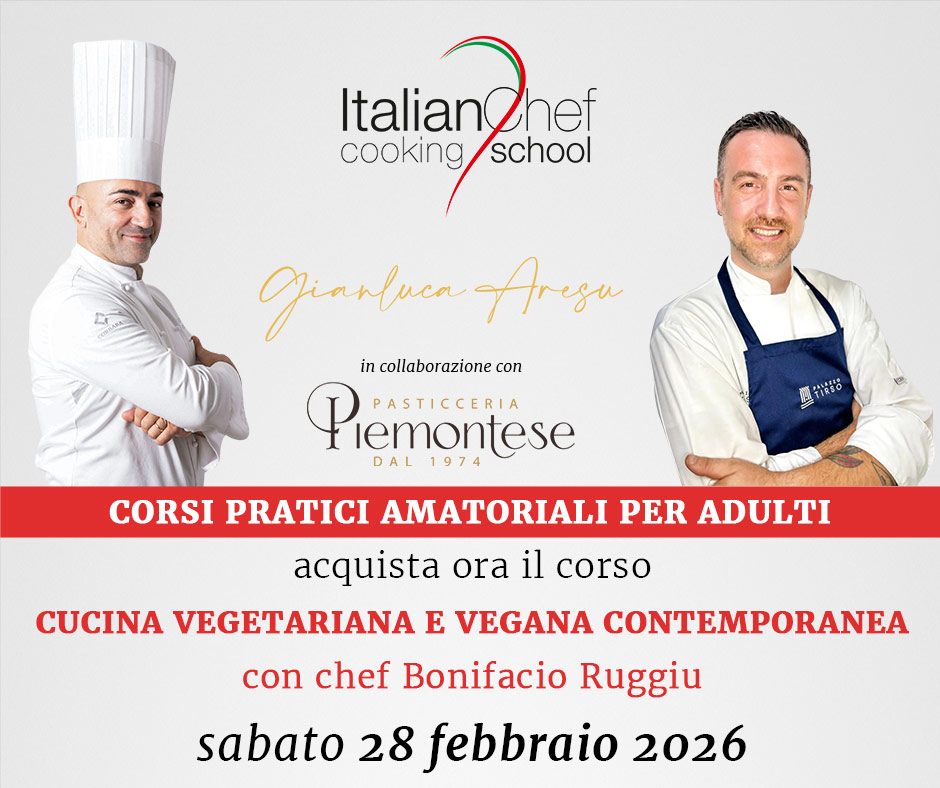 CUCINA VEGETARIANA E VEGANA CONTEMPORANEA con chef Bonifacio Ruggiu - 28 febbraio 2026