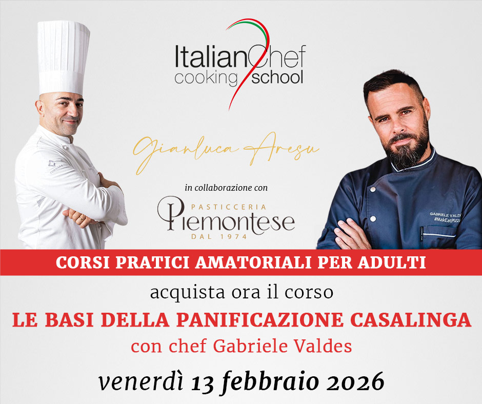 LE BASI DELLA PANIFICAZIONE CASALINGA con chef Gabriele Valdes - 13 febbraio 2026