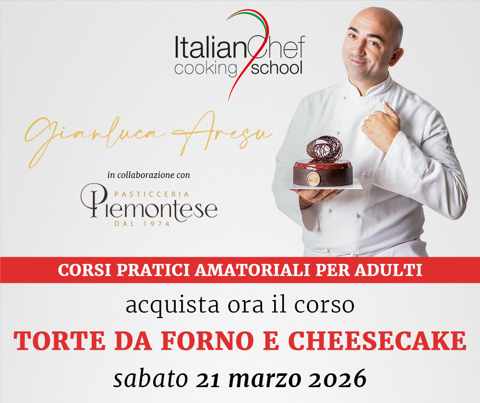 TORTE DA FORNO E CHEESECAKE con il Maestro Gianluca Aresu - 21 marzo 2026