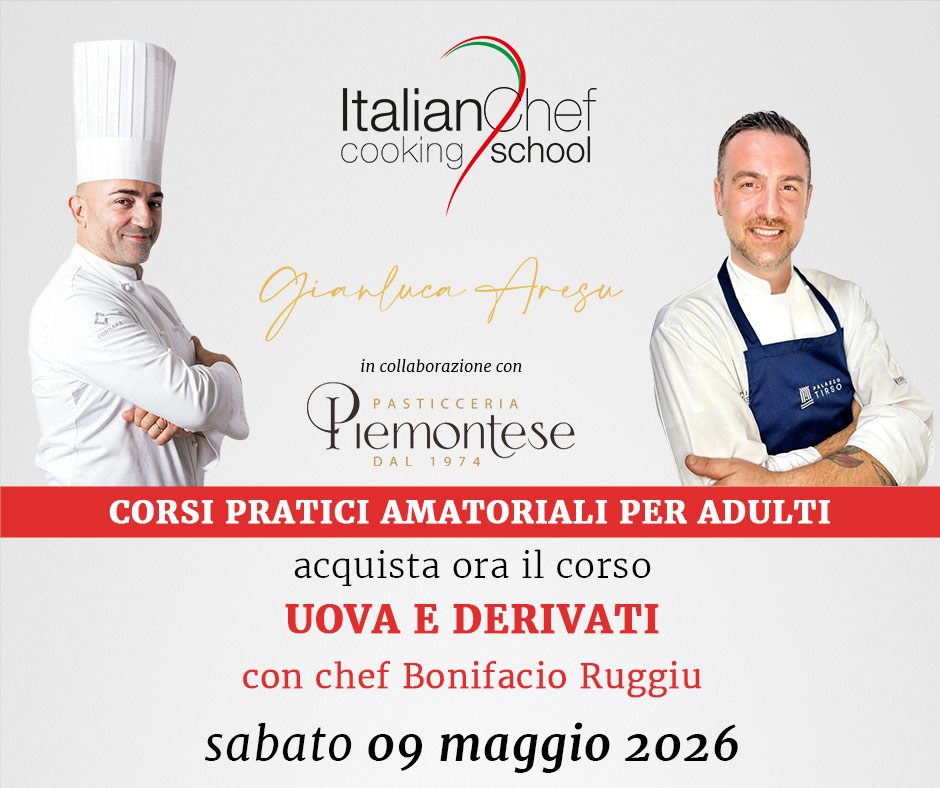 UOVA E DERIVATI con chef Bonifacio Ruggiu - 09 maggio 2026